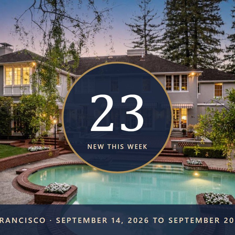 New to Market in San Francisco: 23 Homes at $2M and Up This Week