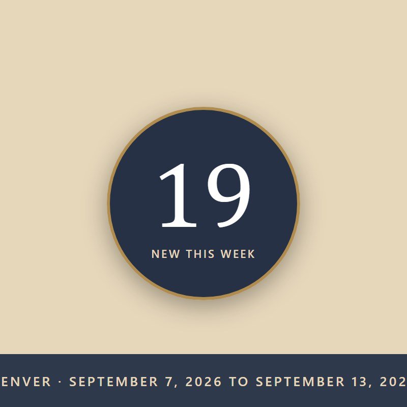 New to Market in Denver: 19 Homes at $1.5M and Up This Week