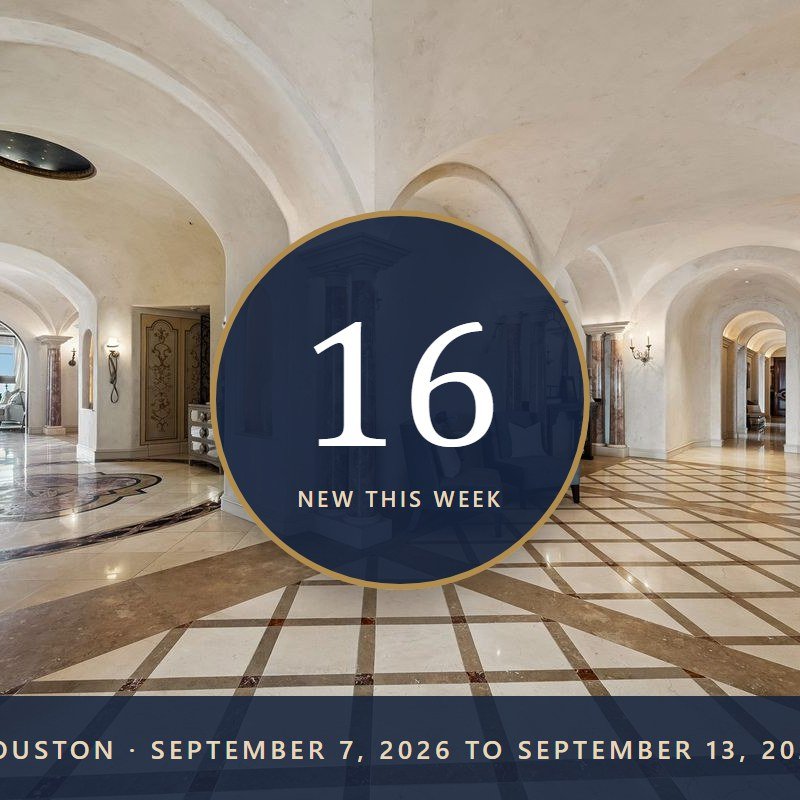 New to Market in Houston: 16 Homes at $1M and Up This Week