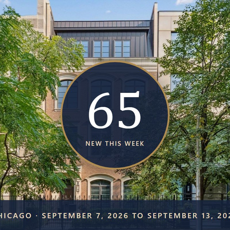 New to Market in Chicago: 65 Homes at $1M and Up This Week