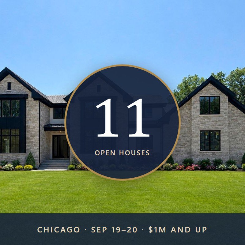 Open Houses This Weekend in Chicago: 11 Homes at $1M and Up