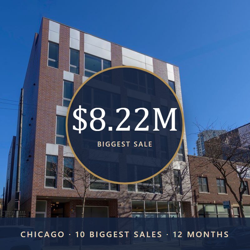 The 10 Biggest Home Sales in Chicago This Year