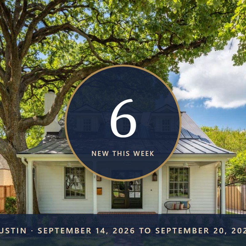 New to Market in Austin: 6 Homes at $1.5M and Up This Week